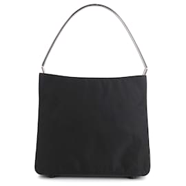 Prada-PRADA Shoulder bags Cloth Black Tessuto-Black