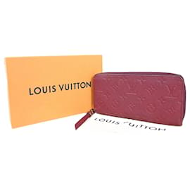 Louis Vuitton-Louis Vuitton Portefeuille zippy-Roxo