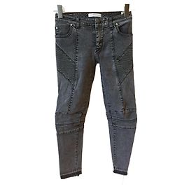 Jeans BALMAIN T.us 25 Algodão Cinza