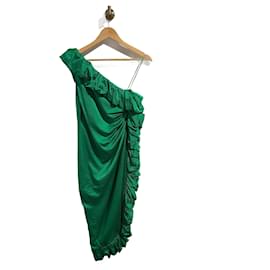 Attico-ATTICO  Dresses T.International XS Cotton-Green