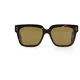 Gucci-Óculos de Sol GUCCI T.  plástico-Marrom