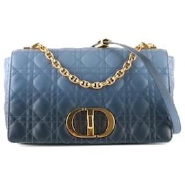 Dior-Borse DIOR T.  Leather-Blu