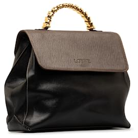 Loewe-Bolso satchel con asa marrón Loewe Vintage Velázquez-Castaño