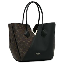 Louis Vuitton-Braune Louis Vuitton-Einkaufstasche mit Kimono-MM-Monogramm-Braun