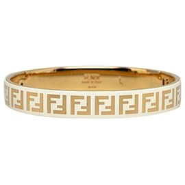 Fendi-Gold Fendi Forever Fendi Bangle Costume Bracelet-Golden
