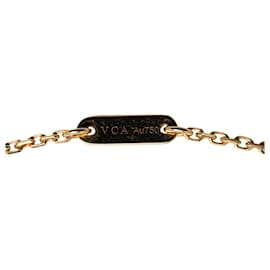 Autre Marque-Gold Van Cleef und Arpels  18K Gelbgold-Halskette mit Frivole-Anhänger und Diamanten -Golden