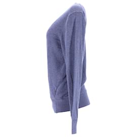 Tommy Hilfiger-Suéter masculino de seda de algodão orgânico Tommy Hilfiger em algodão azul-Azul