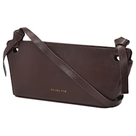 Rejina Pyo-Mini Ramona Bag in Brown Leather-Brown