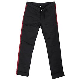 Tommy Hilfiger Calças masculinas Lewis Hamilton ajustadas Preto