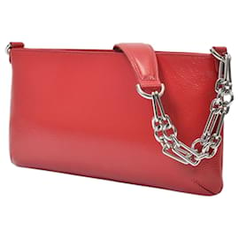 By Far-Tasche Holly aus rotem Glanzleder-Rot