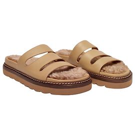Rejina Pyo Sandali Maggie in pelle liscia Beige Beige