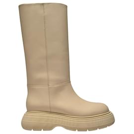 Autre Marque-Botas en Goma Beige-Beige