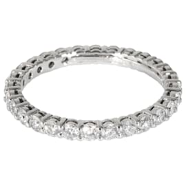Tiffany & Co-TIFFANY & CO. Tiffany Forever Band in Platin 0.85 ctw-Silber,Metallisch