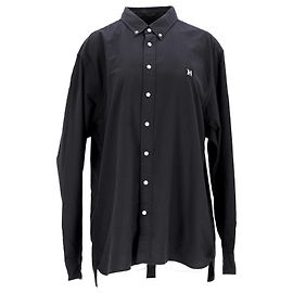 Tommy Hilfiger Camicia Oxford da uomo in cotone organico Lewis Hamilton Nero