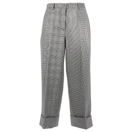Thom Browne Hosen T.FR 40 Polyester Grau
