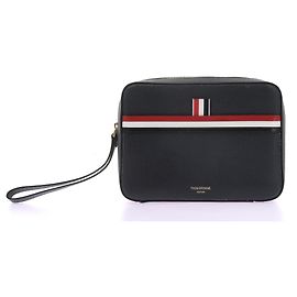 Thom Browne clutch bags T.  Leather Navy blue
