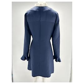 Sandro-SANDRO  Dresses T.fr 40 polyester-Blue