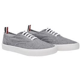 Thom Browne Heritage Sneaker aus gewalkter Wolle in Grau Grau