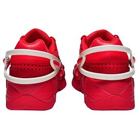 Raf Simons Cylon 21 Baskets in Red Microfiber Red