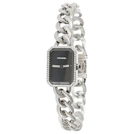 Chanel-Chanel Premiere Chaine H3252 Relógio feminino em aço inoxidável-Prata,Metálico