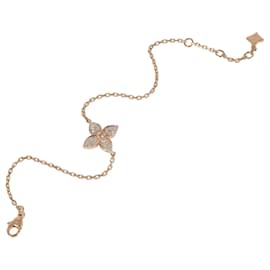 Louis Vuitton-Louis Vuitton Idylle Blossom Bracelet in 18k Rose Gold 0.2 ctw-Metallic