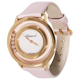 Chopard-Chopard Happy Diamonds 209429-5106 relógio feminino 18kt rosa ouro-Metálico