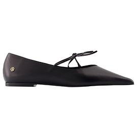 Nikki Ballerine - ANINE BING - Pelle - Nero Nero