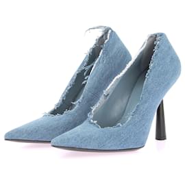 Autre Marque-GIA BORGHINI  Heels T.eu 40 cloth-Blue