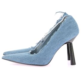 Autre Marque-GIA BORGHINI  Heels T.eu 40 cloth-Blue
