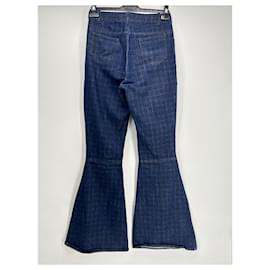 Autre Marque-FETE IMPERIALE  Trousers T.International S Cotton-Blue
