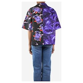 Prada-Camisa boxy fit violeta de la colección Frankenstein - talla M-Púrpura