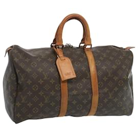 Louis Vuitton-Louis Vuitton Keepall 45-Castaño