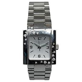 Dior-Dior Riva-Uhr aus silbernem Quarz-Edelstahl-Silber