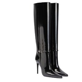 Botas Saint Laurent Vendôme Negro