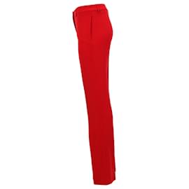 Emilio Pucci-Emilio Pucci Pantalón tipo bota de viscosa roja-Roja