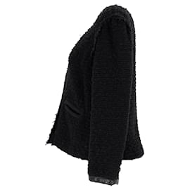 Isabel Marant-Isabel Marant Bouclé Jacket in Black Wool-Black
