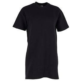 Abito in jersey a maniche corte Acne Studios in cotone nero Nero