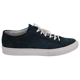 Autre Marque-Common Projects Original Achilles Sneakers in Green Suede-Green