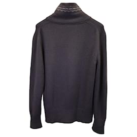 Bottega Veneta-Bottega Veneta Shawl Neck Sweater in Grey Cashmere-Grey