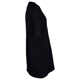 Marni-Marni T-Shirt Dress in Black Wool-Black