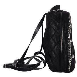 Stella Mc Cartney Stella McCartney Falabella Backpack in Black Faux Leather Black