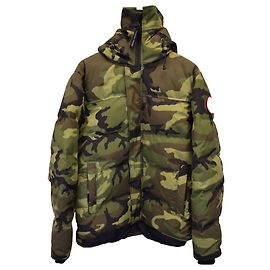 Canada Goose MacMillan Camo Parka aus grünem Polyester Grün