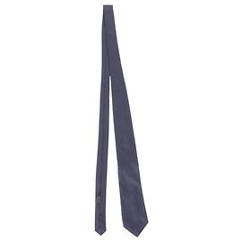 Cravate Prada en soie bleu marine Bleu Bleu Marine