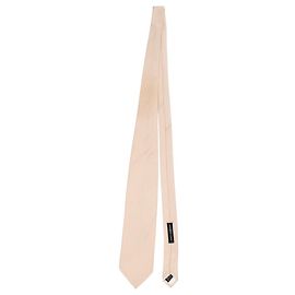 Dolce & Gabbana Tie in Gold Silk Golden Metallic