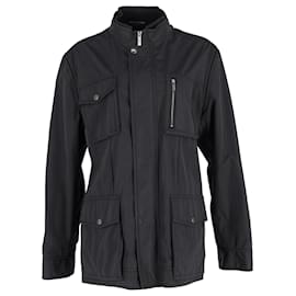 Armani-Field Jacket di Armani Collezioni in viscosa nera-Nero