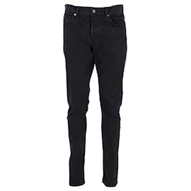Tom Ford-Tom Ford Slim Fit Jeans in Black Cotton-Black