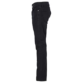 Tom Ford-Tom Ford Slim Fit Jeans aus schwarzer Baumwolle-Schwarz