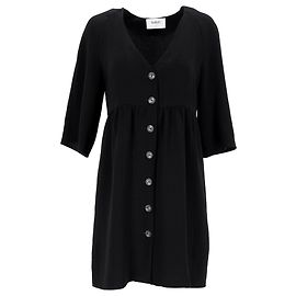 Robe boutonnée Ba&Sh en Polyester Noir Noir