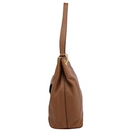 Miu Miu-Miu Miu Sacca Vitello Phenix Bag in Brown Leather-Brown