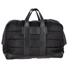 Moncler-Moncler Keitu Quilted Weekend Bag in Black Nylon-Black